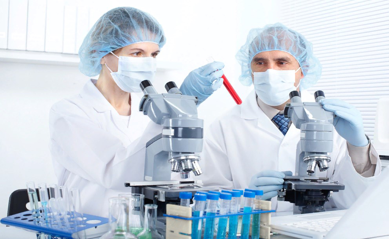 Новые методы лечения онкологии. Лабораторные исследования в медицине. Клеточная лаборатория. Исследования стволовых клеток. Стволовые клетки ученые.